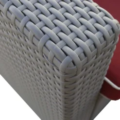 Treviso Resin Garden Furniture Set Ratan-Effect -Blue Wave chillvert treviso resin garden furniture set ratan effect 2