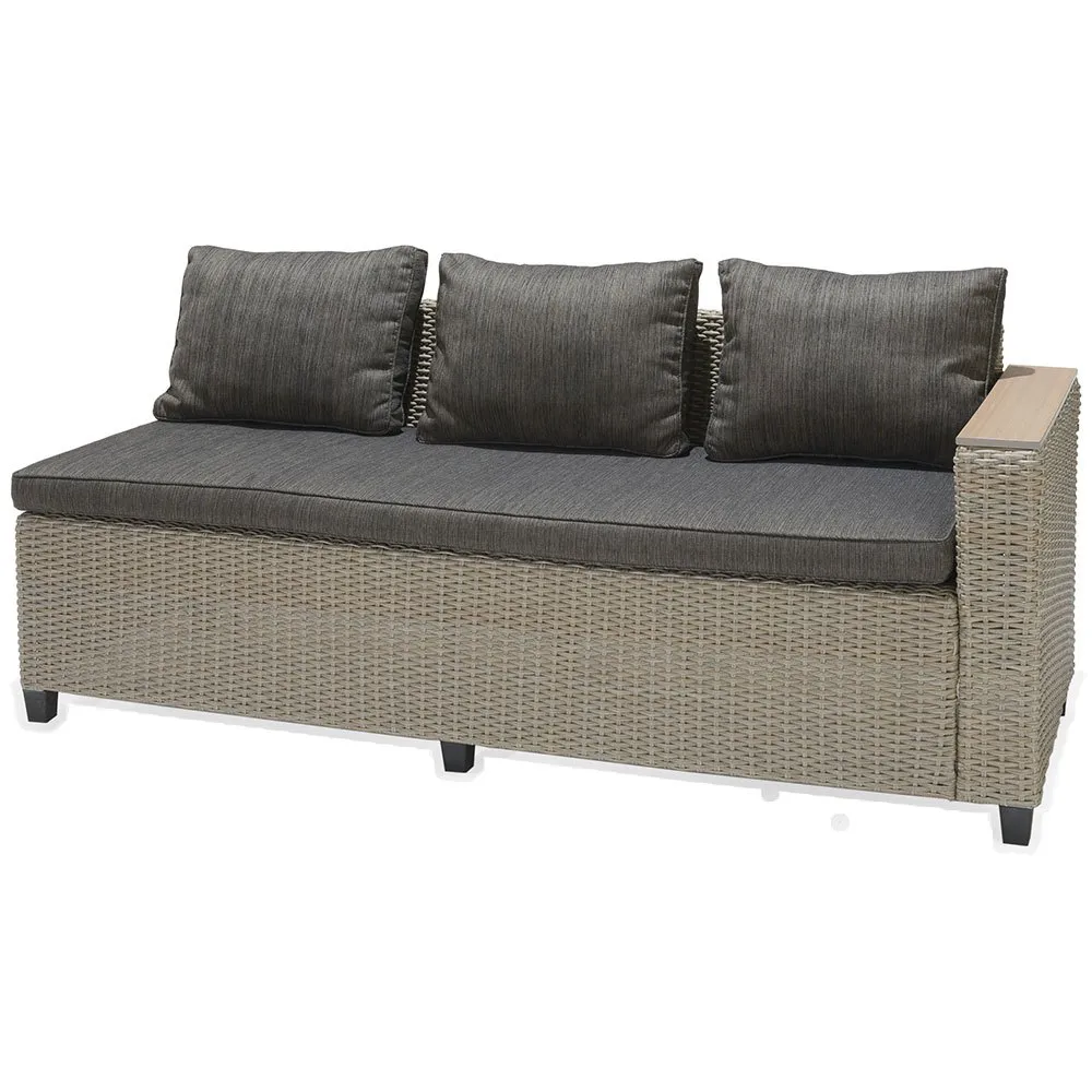 Turin Steel And Synthetic Rattan Garden Furniture Set 3 Turin Steel And Synthetic Rattan Garden Furniture Set - Image 3