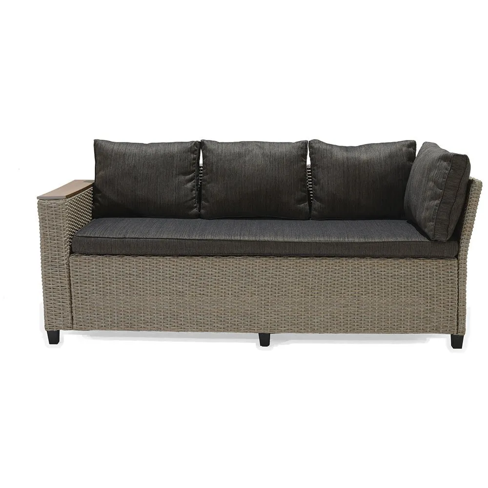 Turin Steel And Synthetic Rattan Garden Furniture Set 4 Turin Steel And Synthetic Rattan Garden Furniture Set - Image 4