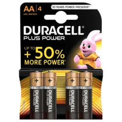 Duracell LR06 AA Plus Power 4 Units