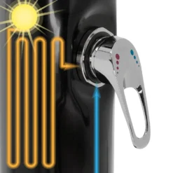 Garden Solar Shower 20L -Blue Wave ecd germany garden solar shower 20l 5