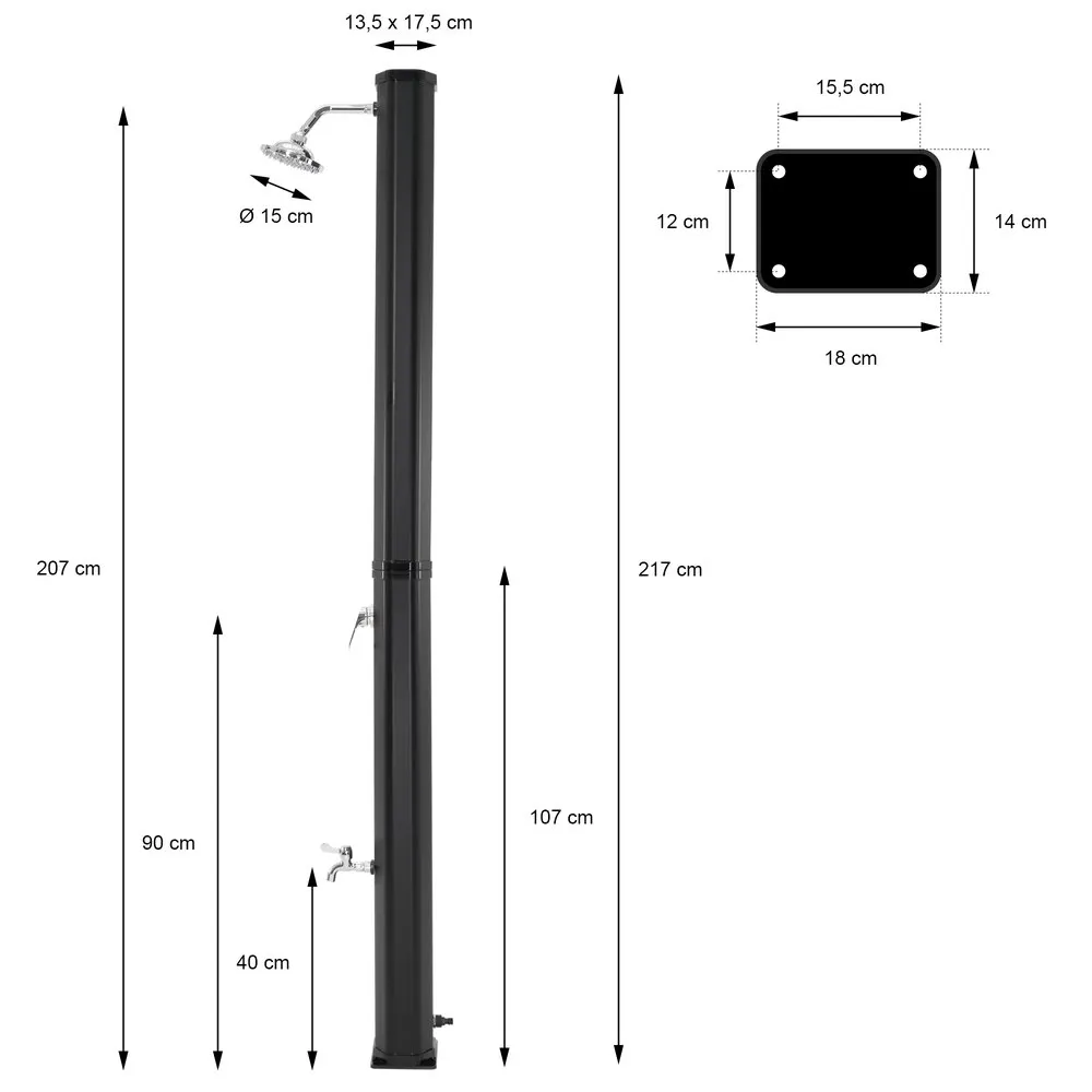 Solar Shower 35 L 8 Solar Shower 35 L - Image 8