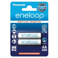 2 Mignon AA 1900mAh Batteries