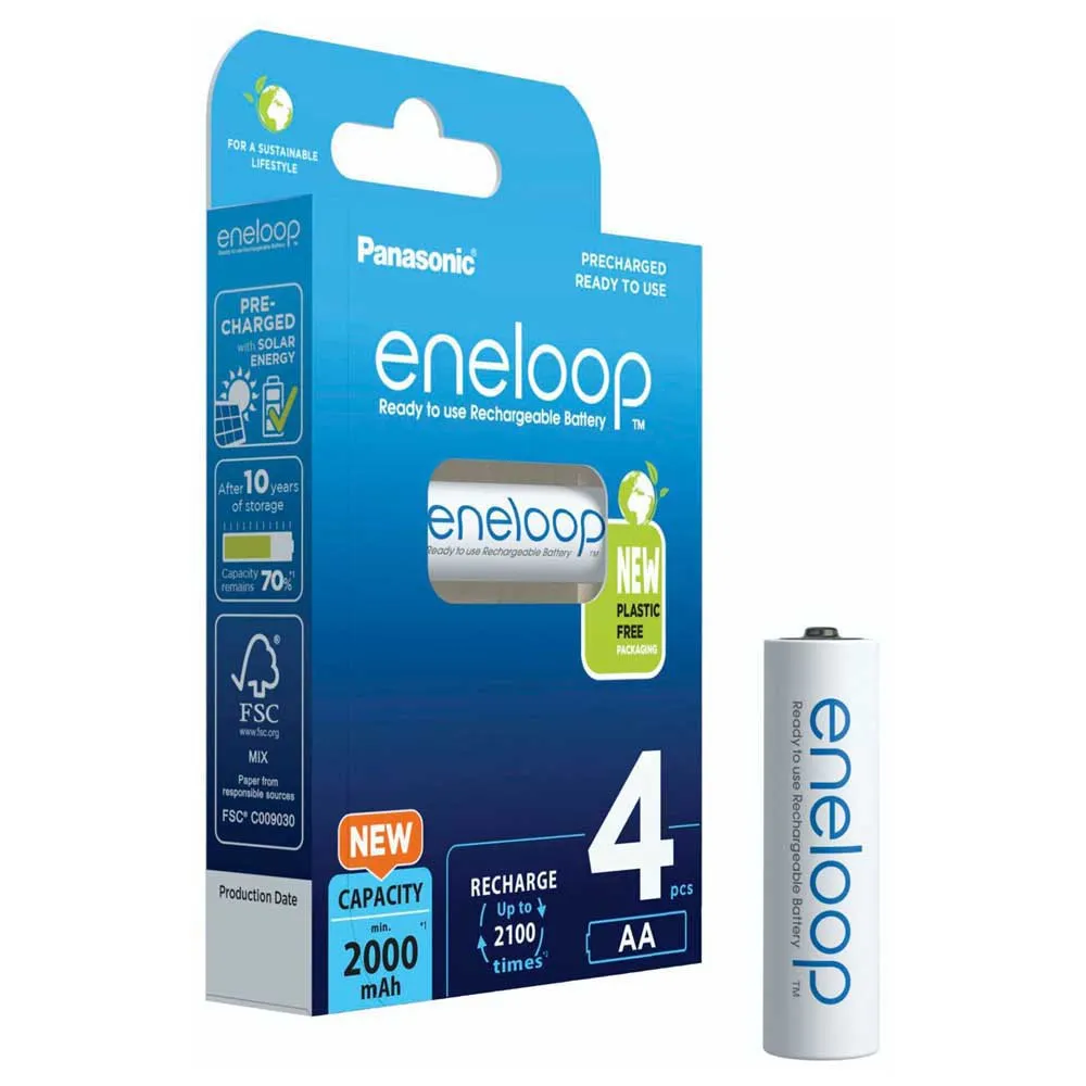 Eneloop Mignon BK-3MCDE/4BE Rechargeable Battery 3 Eneloop Mignon BK-3MCDE/4BE Rechargeable Battery - Image 3