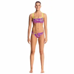 FUNKITA Bibi Banded Bikini Bottom -Blue Wave funkita bibi banded bikini bottom 2