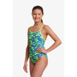 FUNKITA Blizzard Blitz Swimsuit 8 FUNKITA Blizzard Blitz Swimsuit -Blue Wave funkita blizzard blitz swimsuit 3