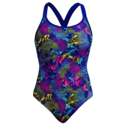 FUNKITA Eclipse Swimsuit -Blue Wave funkita eclipse swimsuit 2
