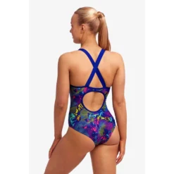 FUNKITA Eclipse Swimsuit -Blue Wave funkita eclipse swimsuit 4
