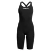 FUNKITA Fast Legs Still Black Open Back Competition Swimsuit