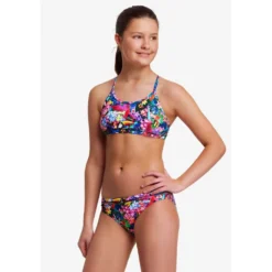 FUNKITA Jungle Boogie Bikini -Blue Wave funkita jungle boogie bikini 2
