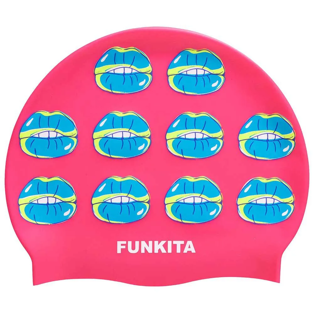 FUNKITA Kiss Kiss Swimming Cap 1 FUNKITA Kiss Kiss Swimming Cap