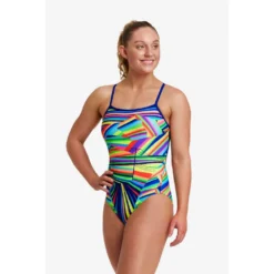 FUNKITA Land Lines Swimsuit 10 FUNKITA Land Lines Swimsuit -Blue Wave funkita land lines swimsuit 8