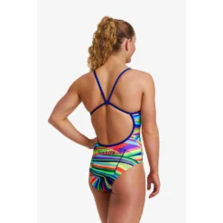 FUNKITA Land Lines Swimsuit 11 FUNKITA Land Lines Swimsuit -Blue Wave funkita land lines swimsuit 9