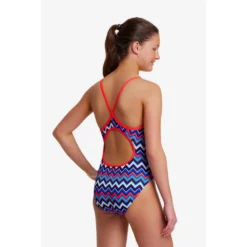 FUNKITA Nautical Mile Swimsuit -Blue Wave funkita nautical mile swimsuit 4