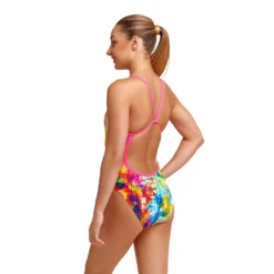 FUNKITA Single Strap Swimsuit -Blue Wave funkita single strap swimsuit 3