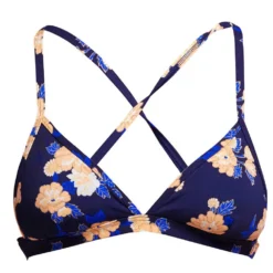 FUNKITA Tri Rose Water Bikini Top -Blue Wave funkita tri rose water bikini top 2