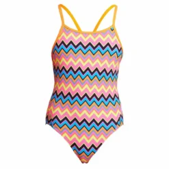 FUNKITA Ziggy Pop Swimsuit -Blue Wave funkita ziggy pop swimsuit 2