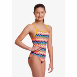 FUNKITA Ziggy Pop Swimsuit -Blue Wave funkita ziggy pop swimsuit 3