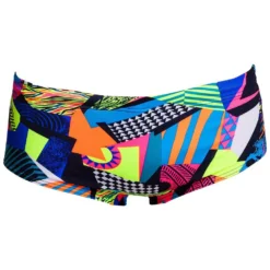 Funky Trunks Bel Air Beats Sidewinder Swim Boxer -Blue Wave funky trunks bel air beats sidewinder swim boxer 2