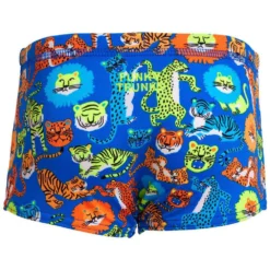 Funky Trunks Big Cat Bash Swim Boxer -Blue Wave funky trunks big cat bash swim boxer 3