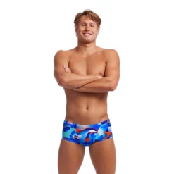 Funky Trunks Classic Boxer -Blue Wave funky trunks classic boxer 3