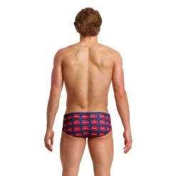 Funky Trunks Lip Service Boxer -Blue Wave funky trunks lip service boxer 1
