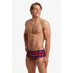 Funky Trunks Lip Service Boxer -Blue Wave funky trunks lip service boxer 3