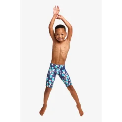 Funky Trunks Miniman Pengoo Parade Jammer -Blue Wave funky trunks miniman pengoo parade jammer 3