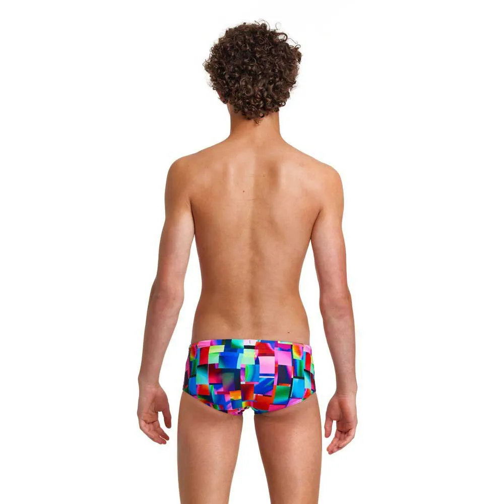 Funky Trunks Patch Panels Swim Boxer 2 Funky Trunks Patch Panels Swim Boxer - Image 2