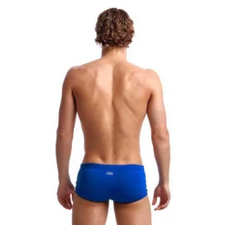 Funky Trunks Plain Front Swimming Brief -Blue Wave funky trunks plain front swimming brief 3