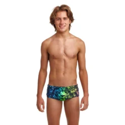 Funky Trunks Sidewinder Lion Eyes Swim Boxer