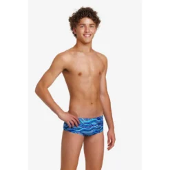 Funky Trunks So Swell Swim Boxer -Blue Wave funky trunks so swell swim boxer 3