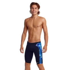 Funky Trunks Training Blue Bars Jammer -Blue Wave funky trunks training blue bars jammer 5