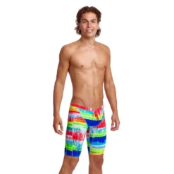 Funky Trunks Training Dye Hard Jammer -Blue Wave funky trunks training dye hard jammer 10