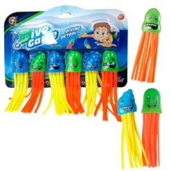 Genérico 6 Pieces Diving Jellyfish 13 Cm
