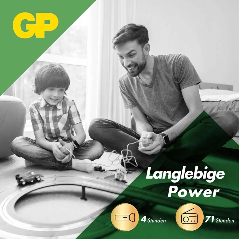 GP BATTERIES Alkaline AAA Micro LR03 Super Value Batteries 4 GP BATTERIES Alkaline AAA Micro LR03 Super Value Batteries - Image 4