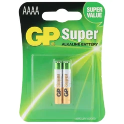 GP BATTERIES Alkaline AAAA Batteries -Blue Wave gp batteries alkaline aaaa batteries 4