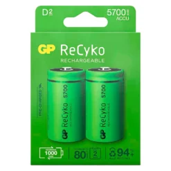 GP BATTERIES ReCyko NiMH D MonReCyko 5700mAh Batteries