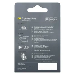 GP BATTERIES ReCyko ReCyko NiMH AAA/MicrReCyko 800mAh Pro Batteries 13 GP BATTERIES ReCyko ReCyko NiMH AAA/MicrReCyko 800mAh Pro Batteries -Blue Wave gp batteries recyko recyko nimh aaa micrrecyko 800mah pro batteries 4
