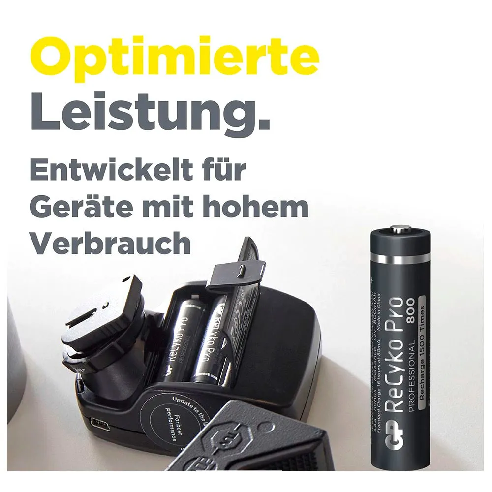 GP BATTERIES ReCyko ReCyko NiMH AAA/MicrReCyko 800mAh Pro Batteries 9 GP BATTERIES ReCyko ReCyko NiMH AAA/MicrReCyko 800mAh Pro Batteries - Image 9