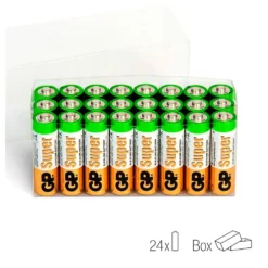 GP BATTERIES Super Alkaline AA Super Value Batteries -Blue Wave gp batteries super alkaline aa super value batteries 2