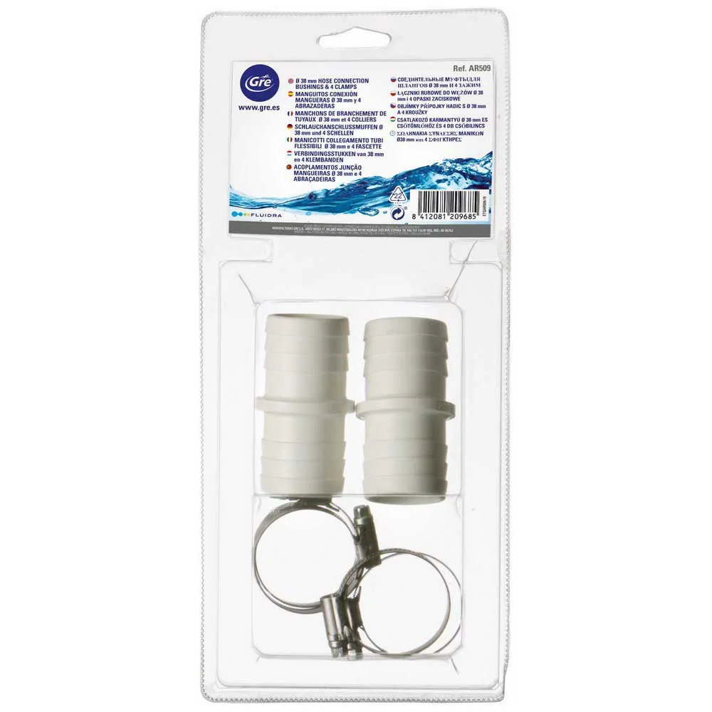 GRE 2 Connectors+4 Clamps 2 GRE 2 Connectors+4 Clamps - Image 2