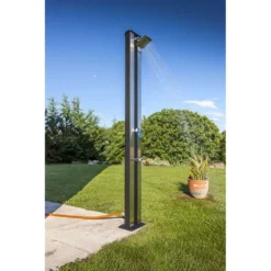 GRE Aluminium Solar Shower 38L -Blue Wave gre aluminium solar shower 38l 5