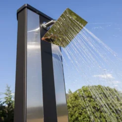GRE Aluminium Solar Shower 38L -Blue Wave gre aluminium solar shower 38l 7