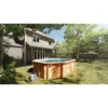 GRE Canelle 2 Oval Wooden Pool Liner