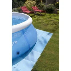 GRE Pool Floor Protector 4.5 Mm 9 Units -Blue Wave gre pool floor protector 4.5 mm 9 units 2
