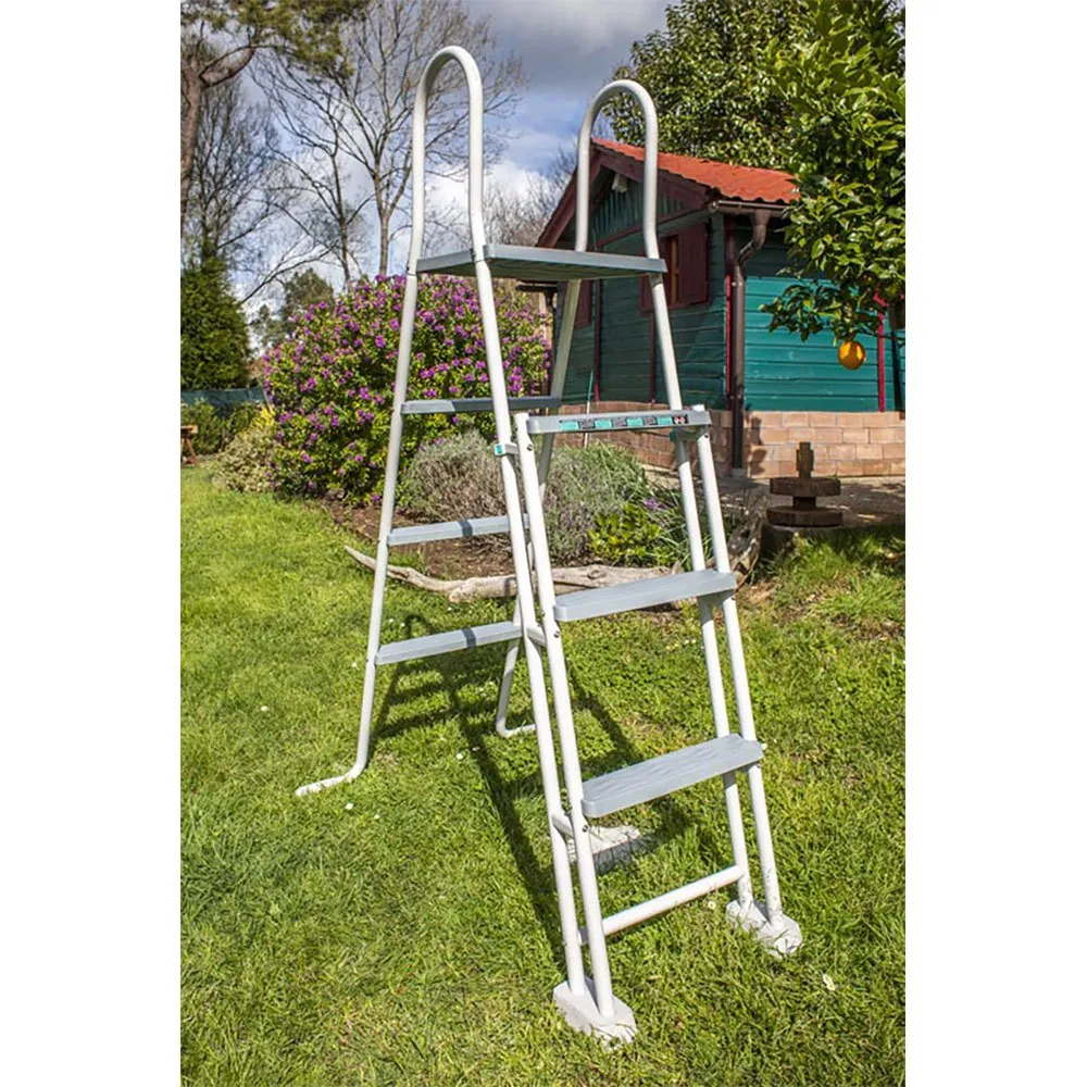 Amazonia Oval Steel Pool Wood Aspect 610x375x132 Cm 6 Amazonia Oval Steel Pool Wood Aspect 610x375x132 Cm - Image 6