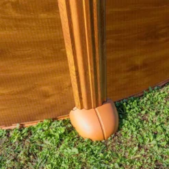 Amazonia Oval Steel Pool Wood Aspect 730x375x132 Cm -Blue Wave gre pools amazonia oval steel pool wood aspect 730x375x132 cm 4