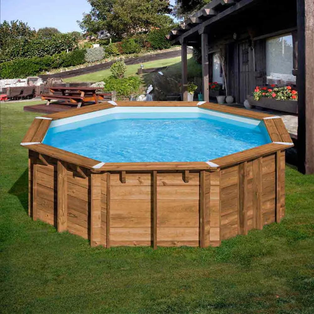 Ananas Round Wooden Pool Ø 428x117 Cm 6 Ananas Round Wooden Pool Ø 428x117 Cm - Image 6