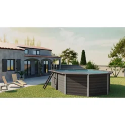 Avantgarde Oval Composite Pool 524x386x124 Cm -Blue Wave gre pools avantgarde oval composite pool 524x386x124 cm 4